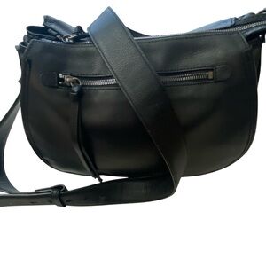 TED BAKER Crossbody London Shoulder Bag Roomy Many Compartments Black